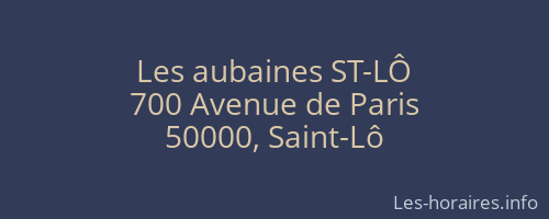 Les aubaines ST-LÔ