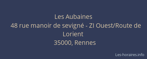 Les Aubaines