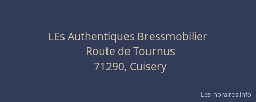 LEs Authentiques Bressmobilier