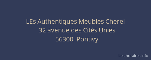 LEs Authentiques Meubles Cherel