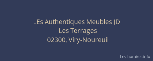 LEs Authentiques Meubles JD