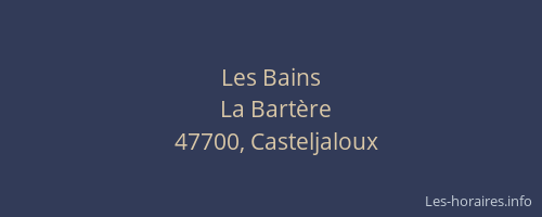 Les Bains