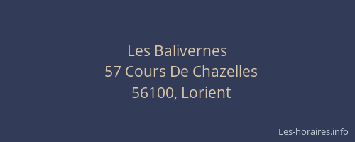 Les Balivernes