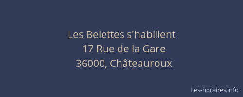 Les Belettes s'habillent