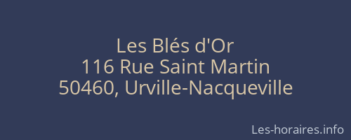 Les Blés d'Or