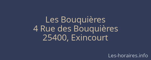 Les Bouquières