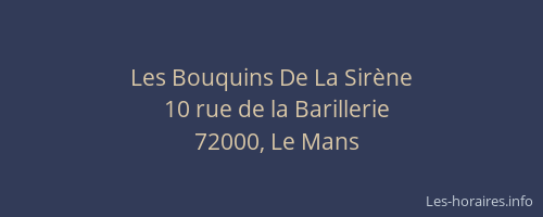 Les Bouquins De La Sirène