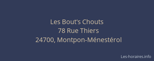 Les Bout's Chouts