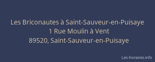 Les Briconautes &agrave; Saint-Sauveur-en-Puisaye
