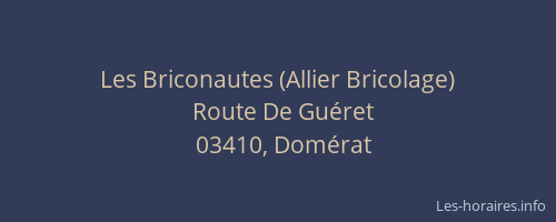 Les Briconautes (Allier Bricolage)
