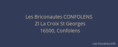 Les Briconautes CONFOLENS