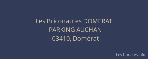 Les Briconautes DOMERAT