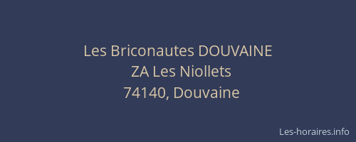 Les Briconautes DOUVAINE