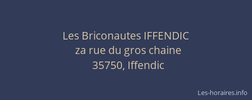 Les Briconautes IFFENDIC