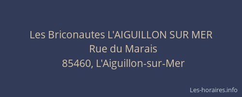 Les Briconautes L'AIGUILLON SUR MER