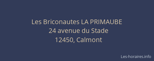 Les Briconautes LA PRIMAUBE