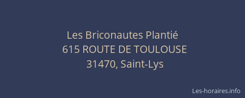 Les Briconautes Plantié