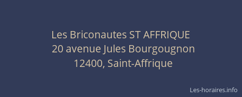 Les Briconautes ST AFFRIQUE
