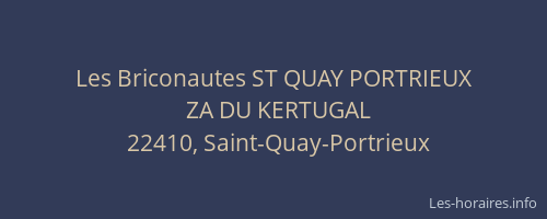 Les Briconautes ST QUAY PORTRIEUX