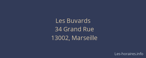 Les Buvards