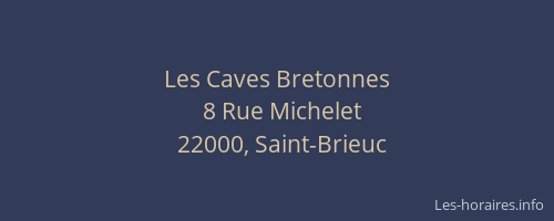Les Caves Bretonnes
