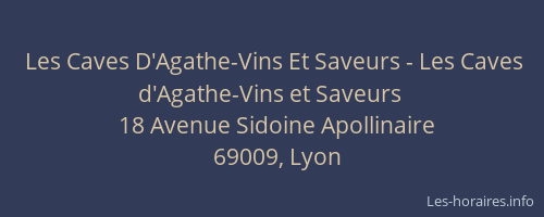 Les Caves D'Agathe-Vins Et Saveurs - Les Caves d'Agathe-Vins et Saveurs