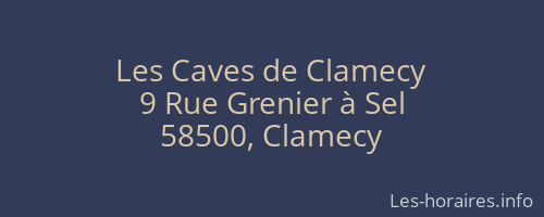Les Caves de Clamecy