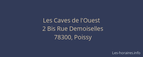 Les Caves de l'Ouest