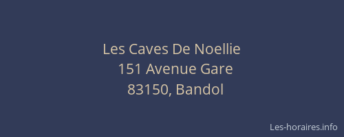 Les Caves De Noellie