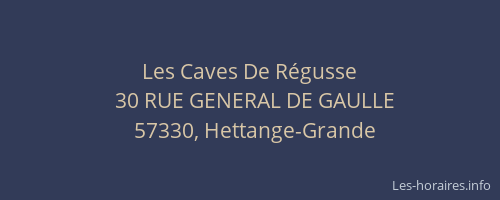 Les Caves De Régusse