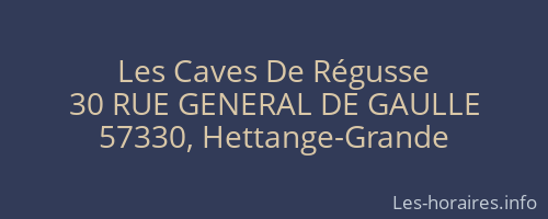 Les Caves De Régusse
