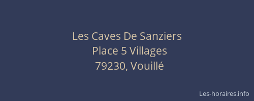 Les Caves De Sanziers