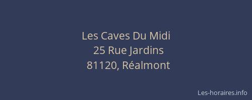 Les Caves Du Midi