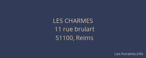 LES CHARMES