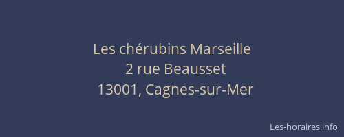 Les chérubins Marseille