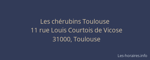 Les chérubins Toulouse