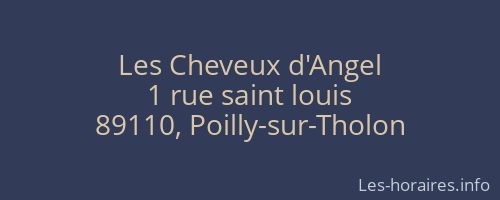 Les Cheveux d'Angel