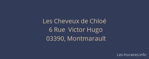 Les Cheveux de Chloé