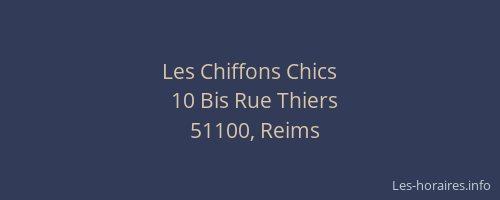 Les Chiffons Chics