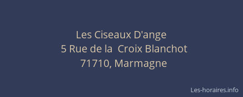 Les Ciseaux D'ange