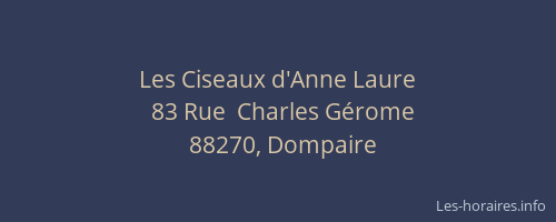 Les Ciseaux d'Anne Laure