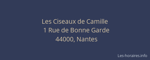 Les Ciseaux de Camille