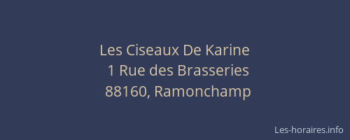 Les Ciseaux De Karine