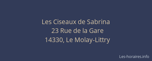 Les Ciseaux de Sabrina