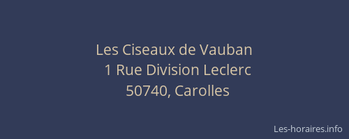 Les Ciseaux de Vauban