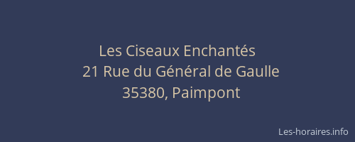 Les Ciseaux Enchantés