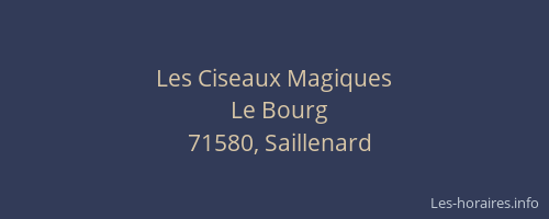 Les Ciseaux Magiques