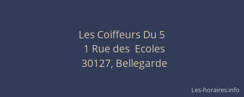 Les Coiffeurs Du 5