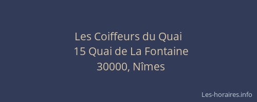 Les Coiffeurs du Quai
