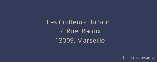 Les Coiffeurs du Sud